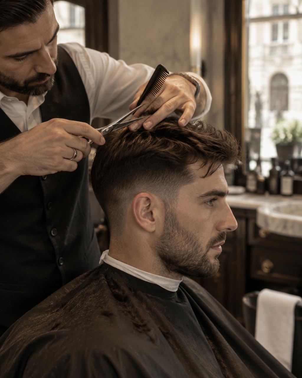 Taglio di precisione eseguito a forbice